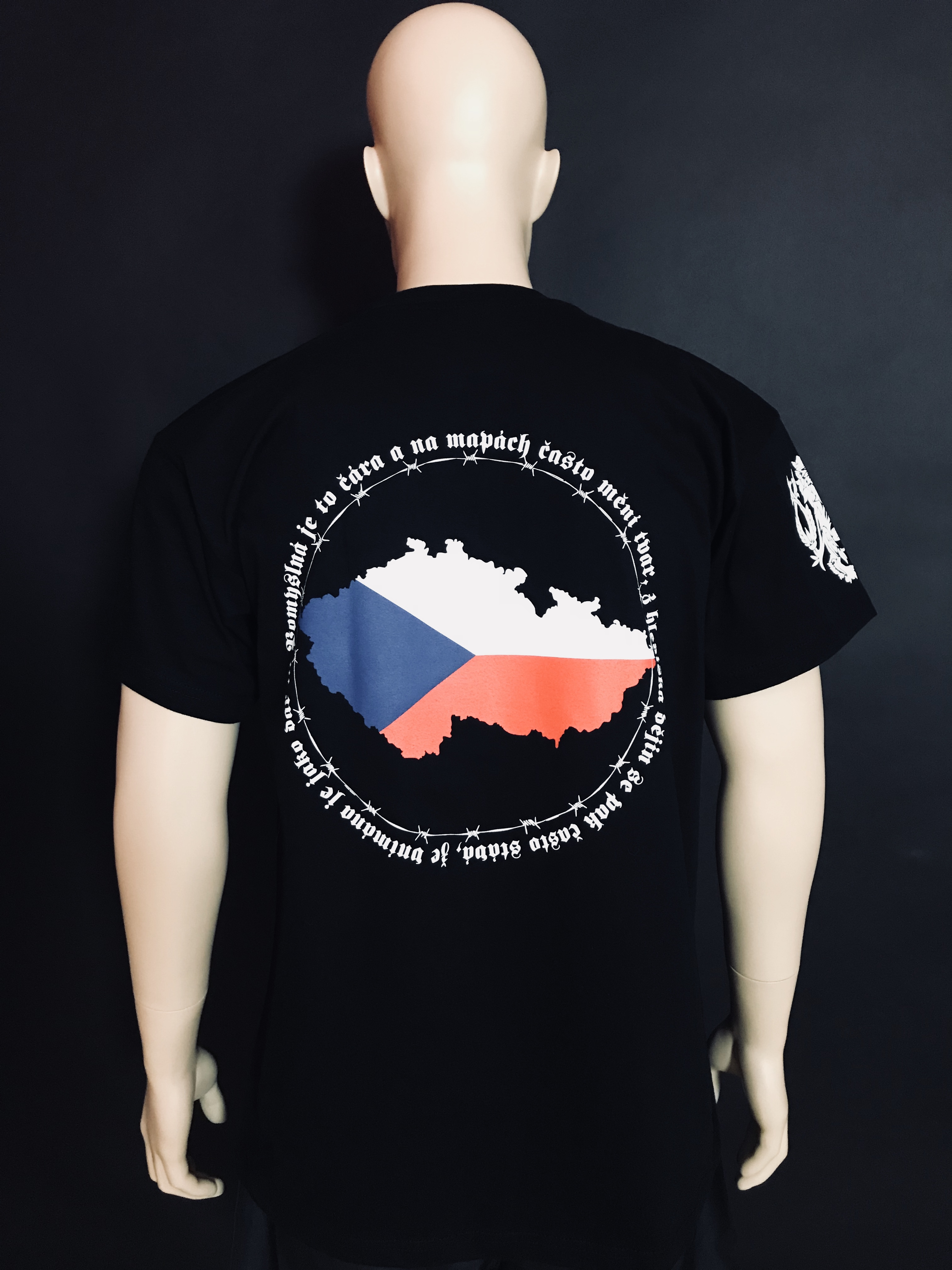 Pánské tričko Vlajka - XXXL