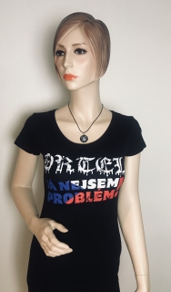 Dámské tričko - Nejsem problém XXL